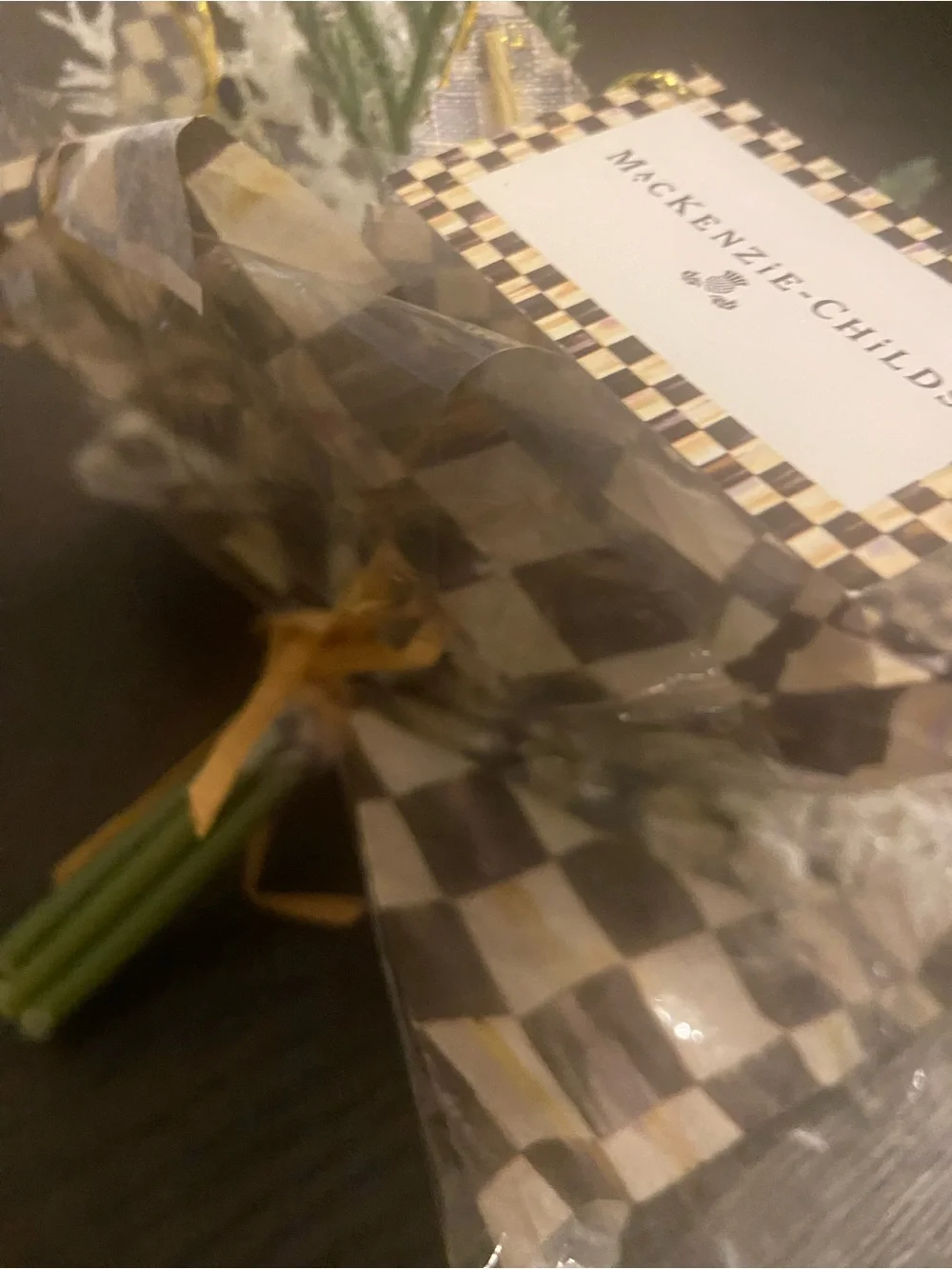 MacKenzie-Childs Winter Mix Faux Floral Bouquet